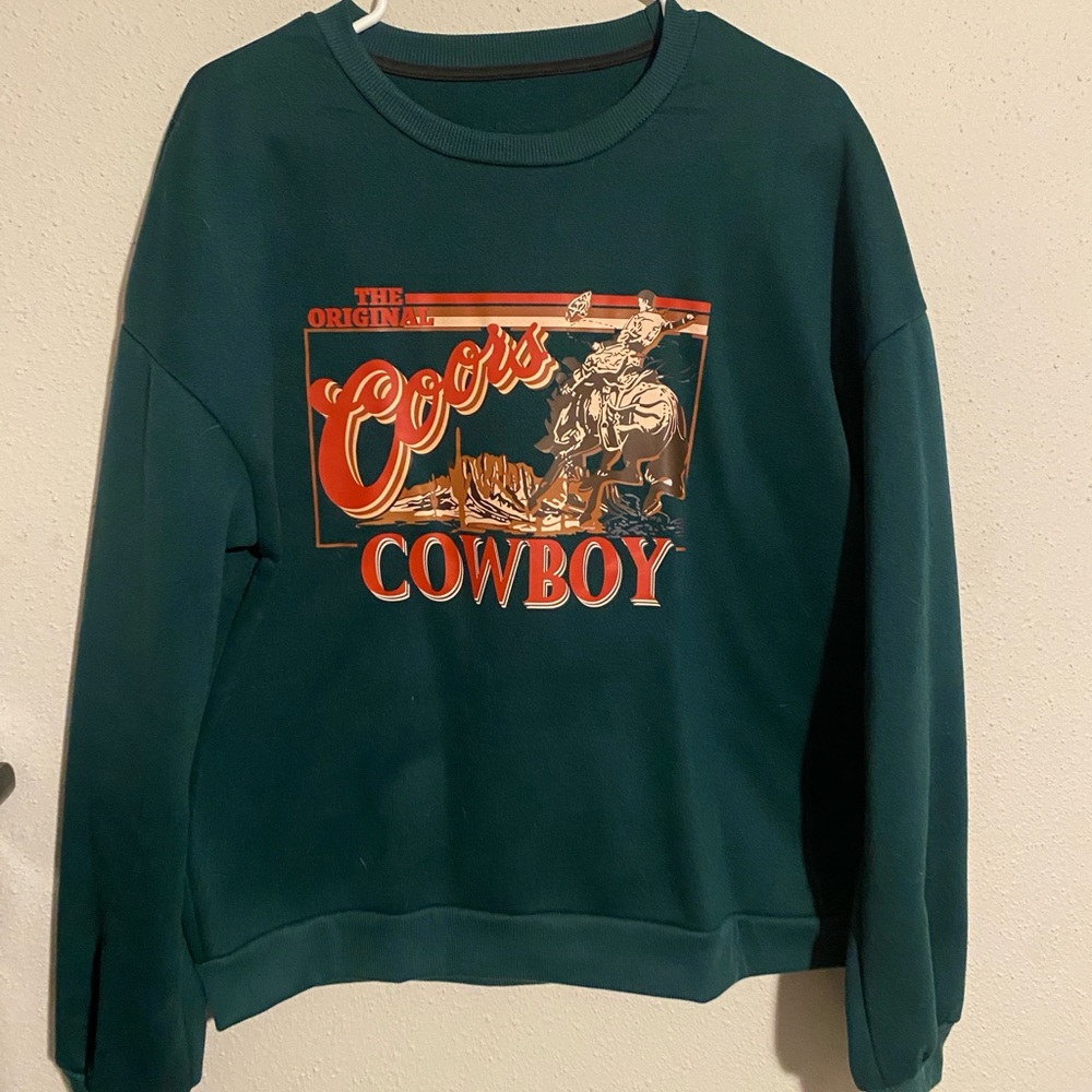 Coors Cowboy Pullover